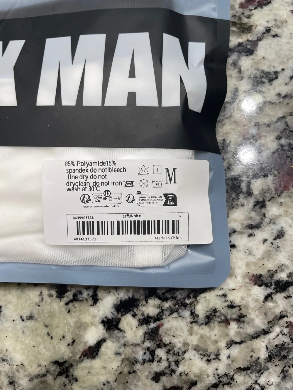 Mens sexy translucent sport briefs